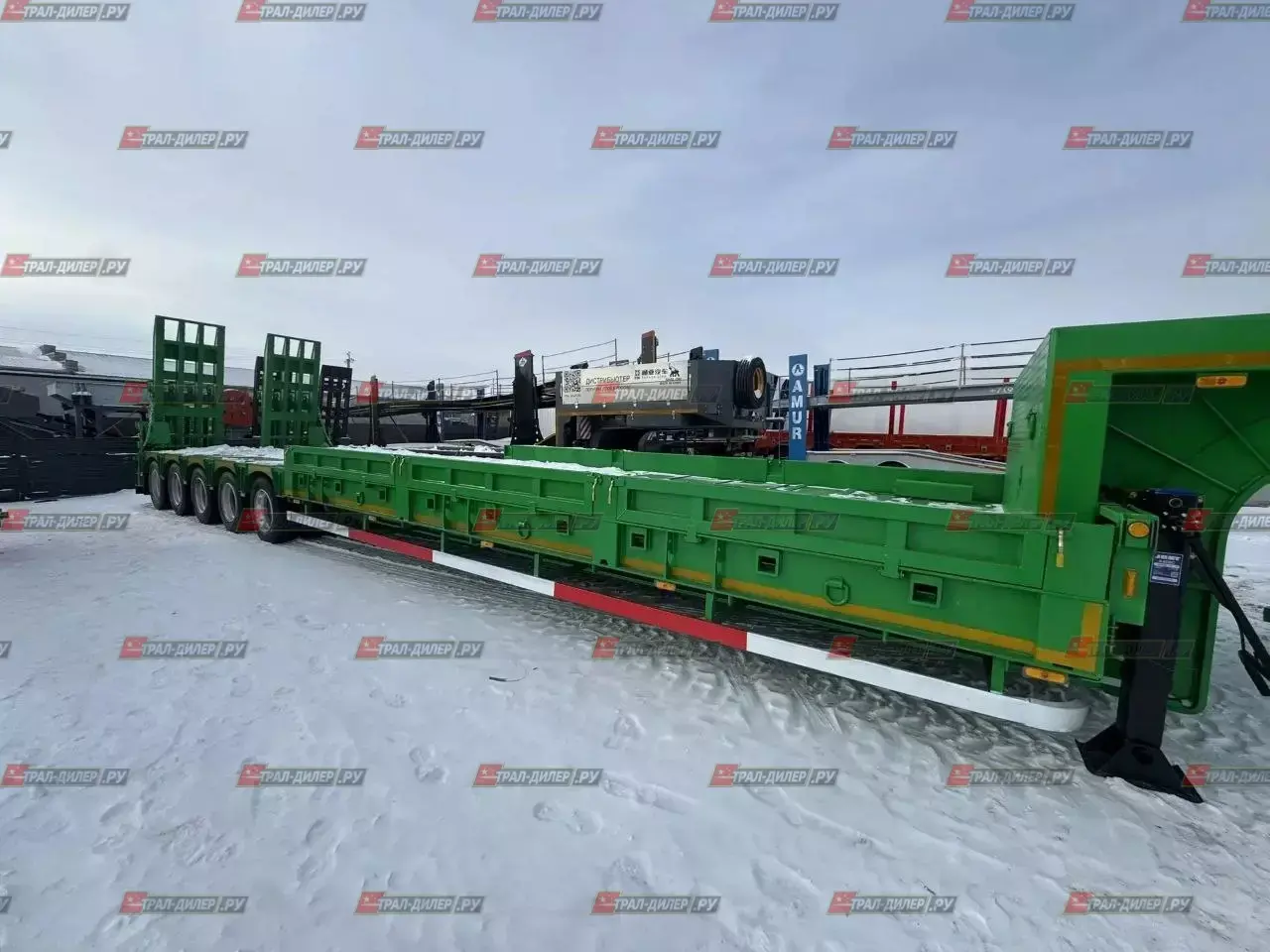 CIMC (Симс) LYR9601TDPXZW — низкорамный трал-тяжеловоз 140 тонн
