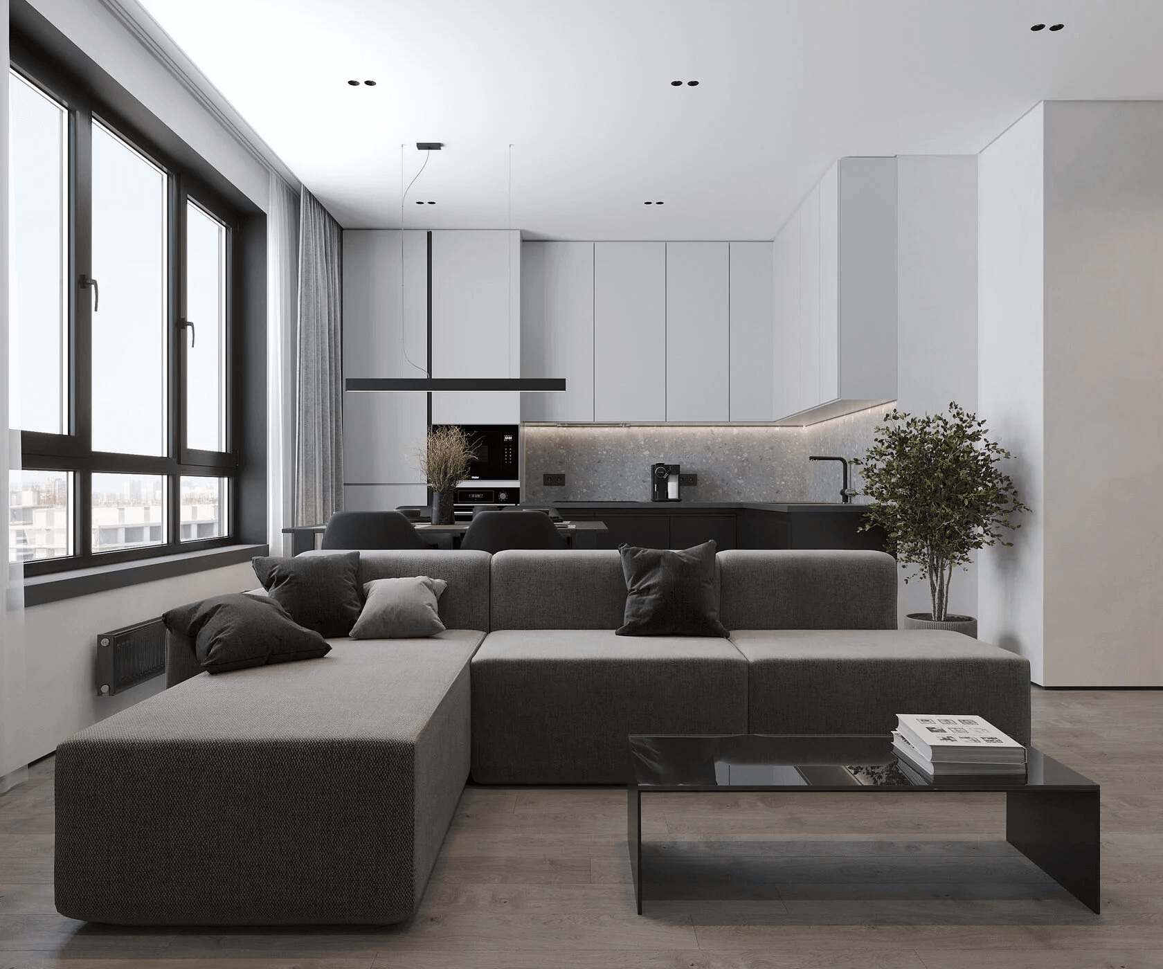 Модульный дом в Апшеронска интерьер