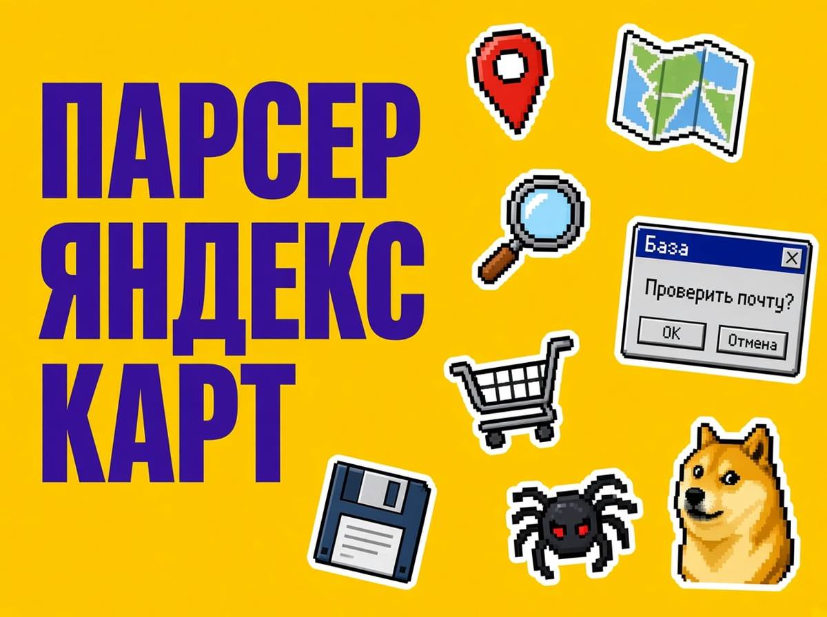 Парсер Яндекс Карт и купленные базы