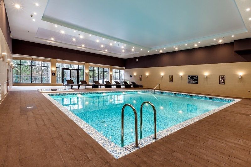 Fitness centre, swimming pool, sauna