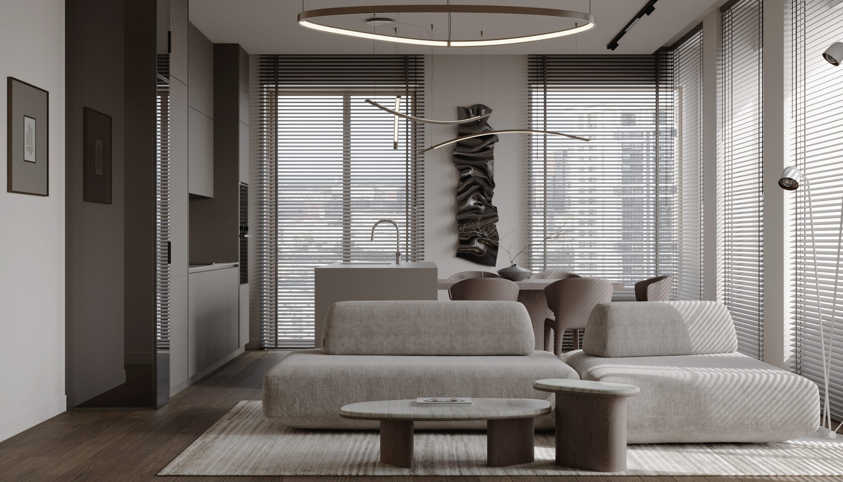 Заказать дизайн квартиры в Москве от студии Spatar Design