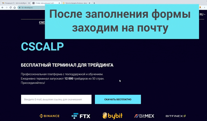 Скачайте и установите CScalp Скачайте и установите CScalp