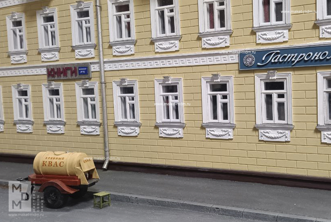 бочка с квасом для макета