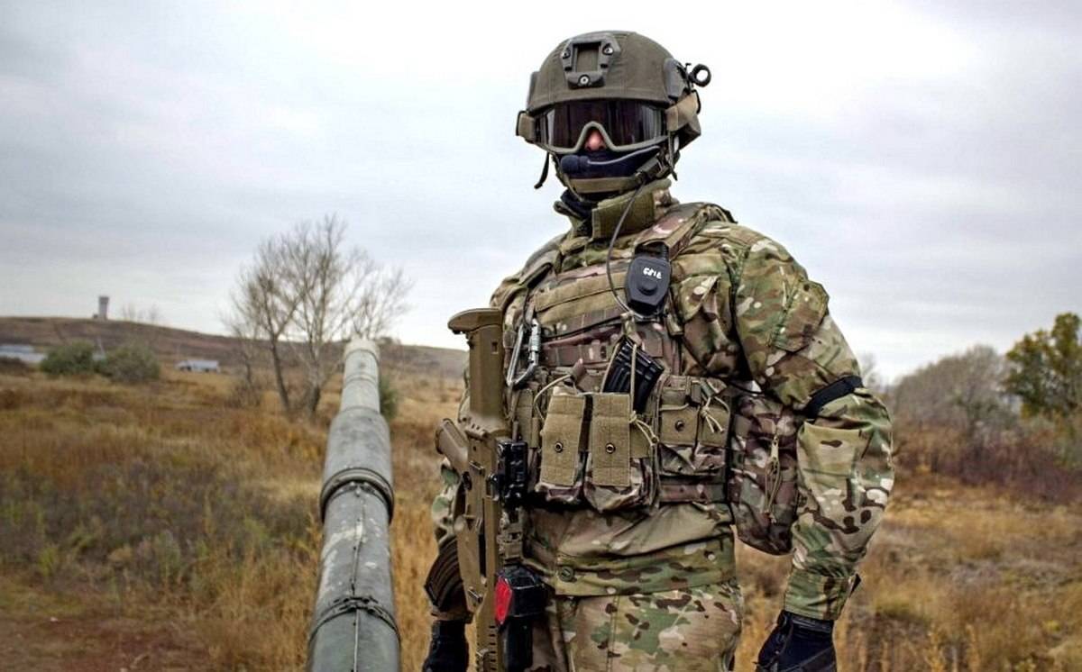 боец российской армии
