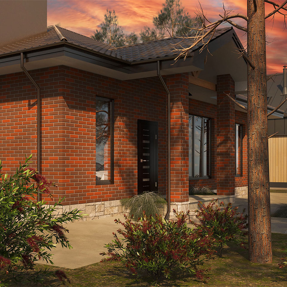 Каневской дом под ключ экстерьер