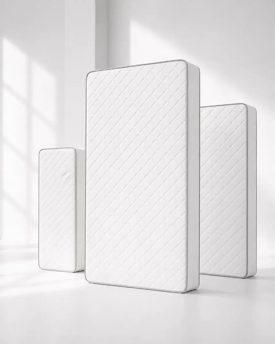 Белые матрасы для первого экрана лендинга