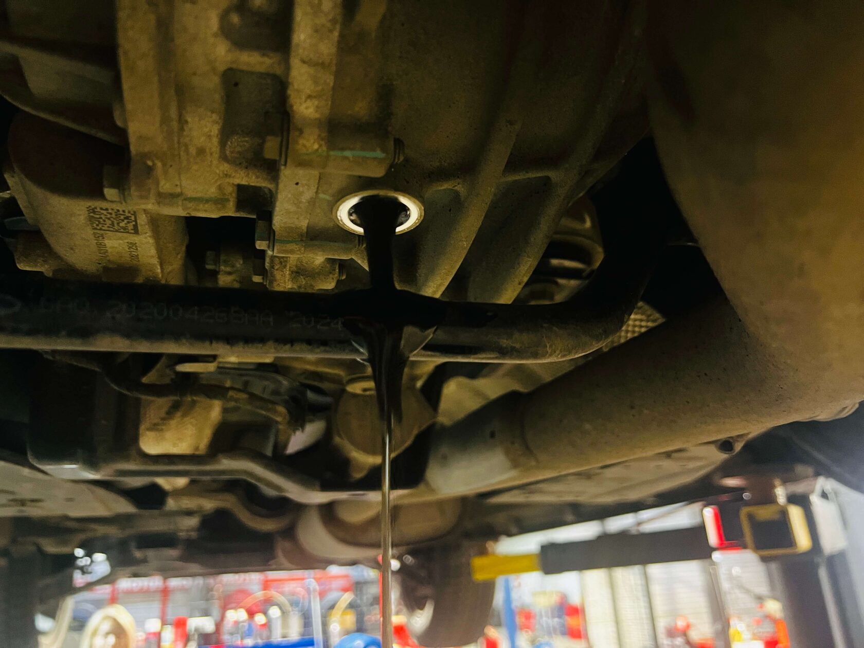 Слив масла из заднего редуктора внедорожника