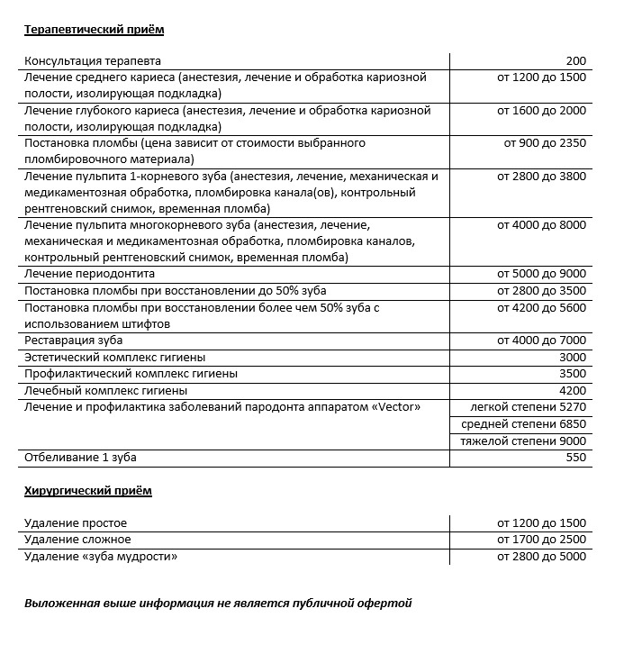 Стоимость Пломбы В Государственной Поликлинике