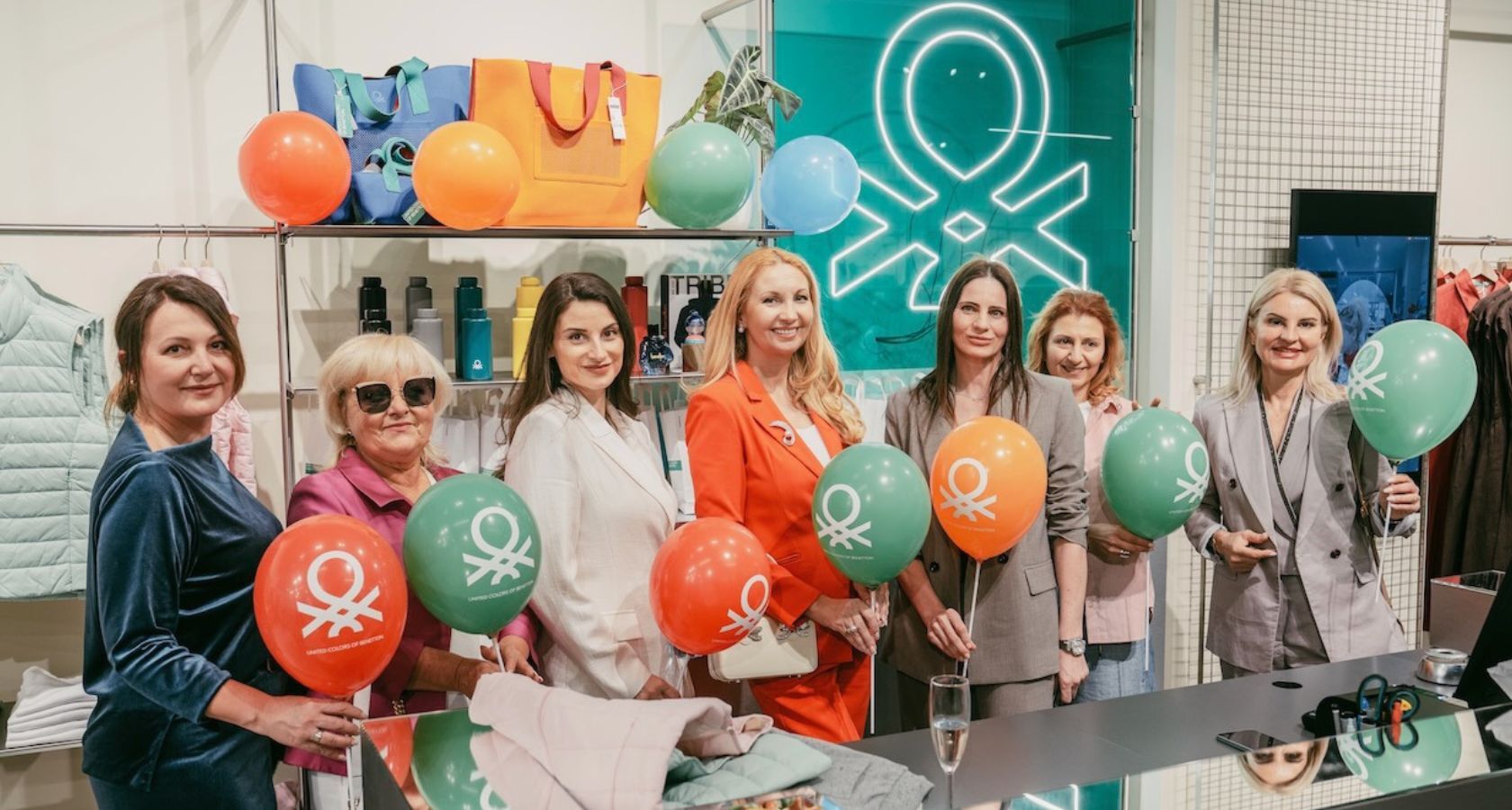 Дамите от &amp;quot;Великолепната Жена&amp;quot; на парти в &amp;quot;Benetton&amp;quot;.