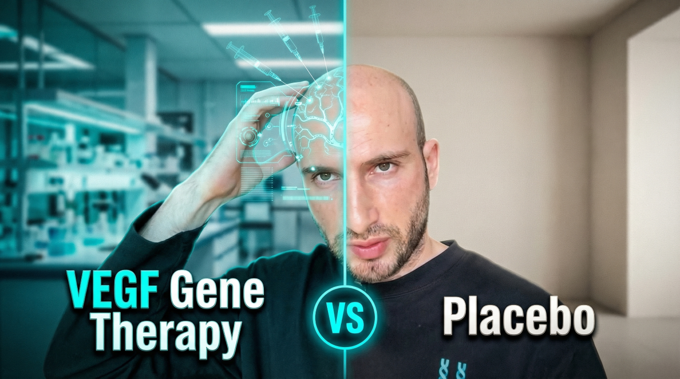 VEGF gene therapy vs Placebo