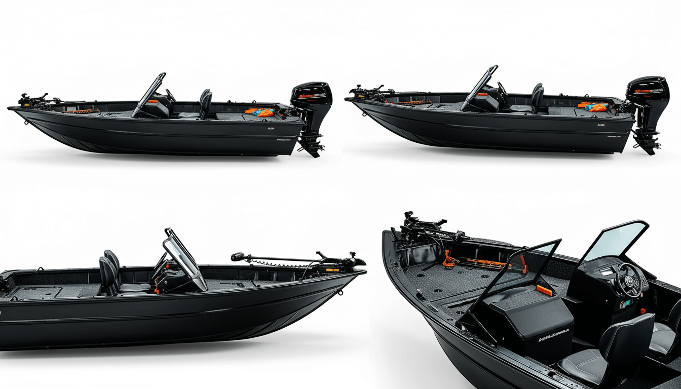 Классическая моторная лодка из ПНД