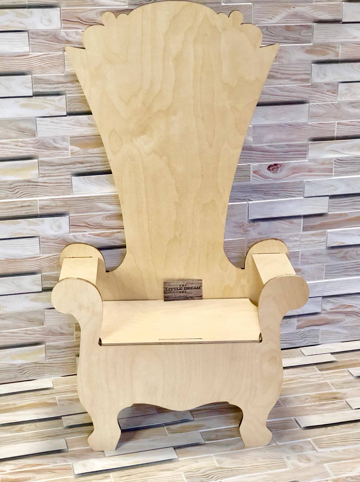 стул для именинника в детском саду