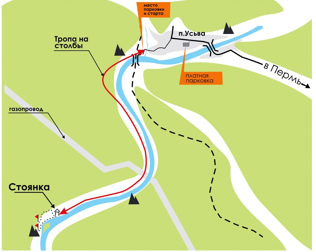Сплав по реке усьва карта маршрута