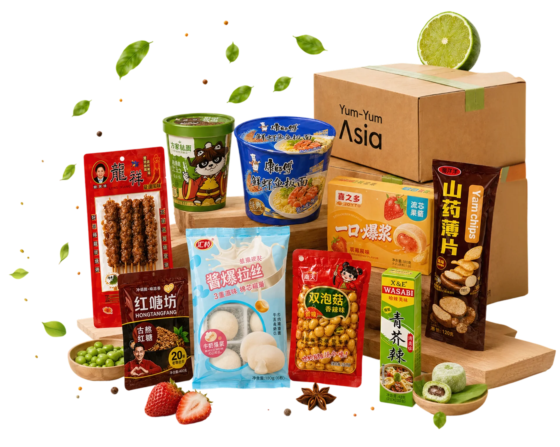 Китайские продукты оптом