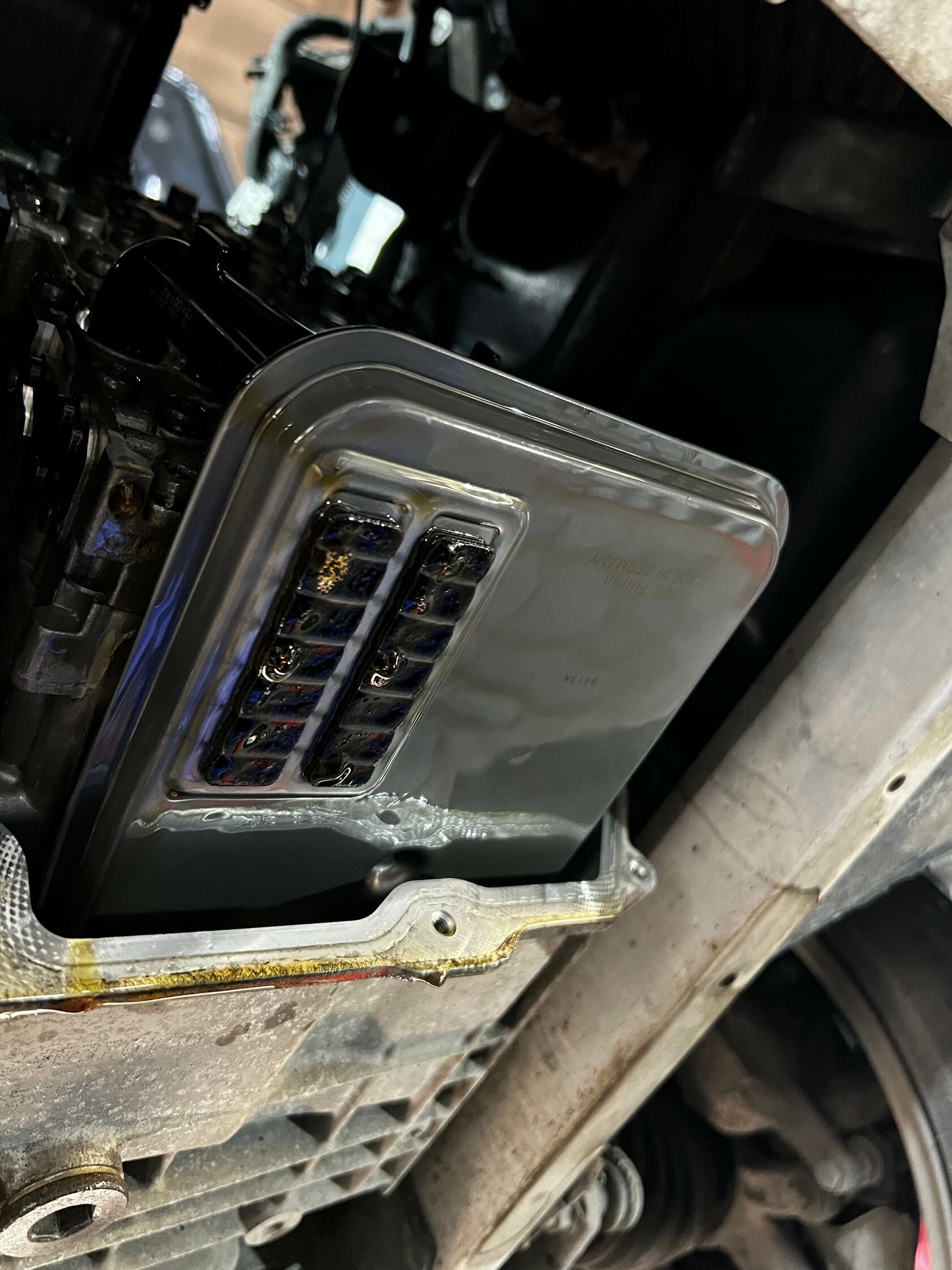 Снятие поддона 7G-DCT