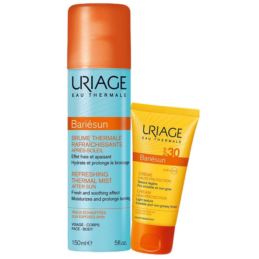 Урьяж барьесан. Uriage Bariesun 30. Урьяж спрей СПФ 50. Uriage спрей SPF 50. Uriage Bariesun SPF 30