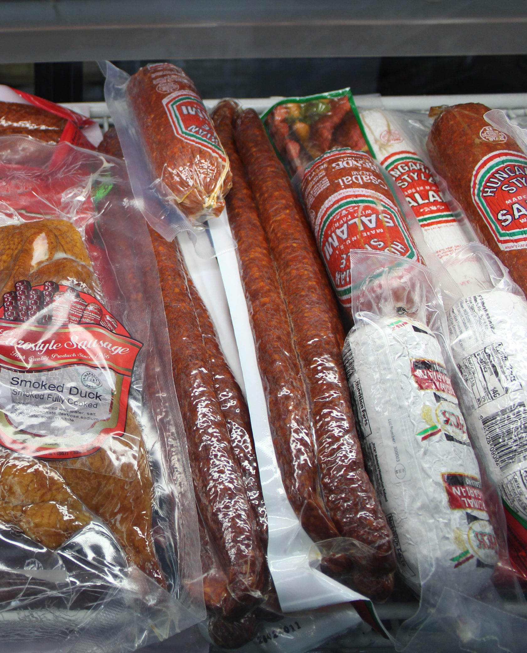 Meat products from Europe