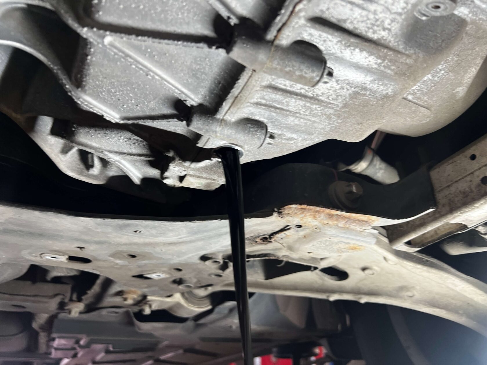 Слив масла 7DCT300 Mercedes