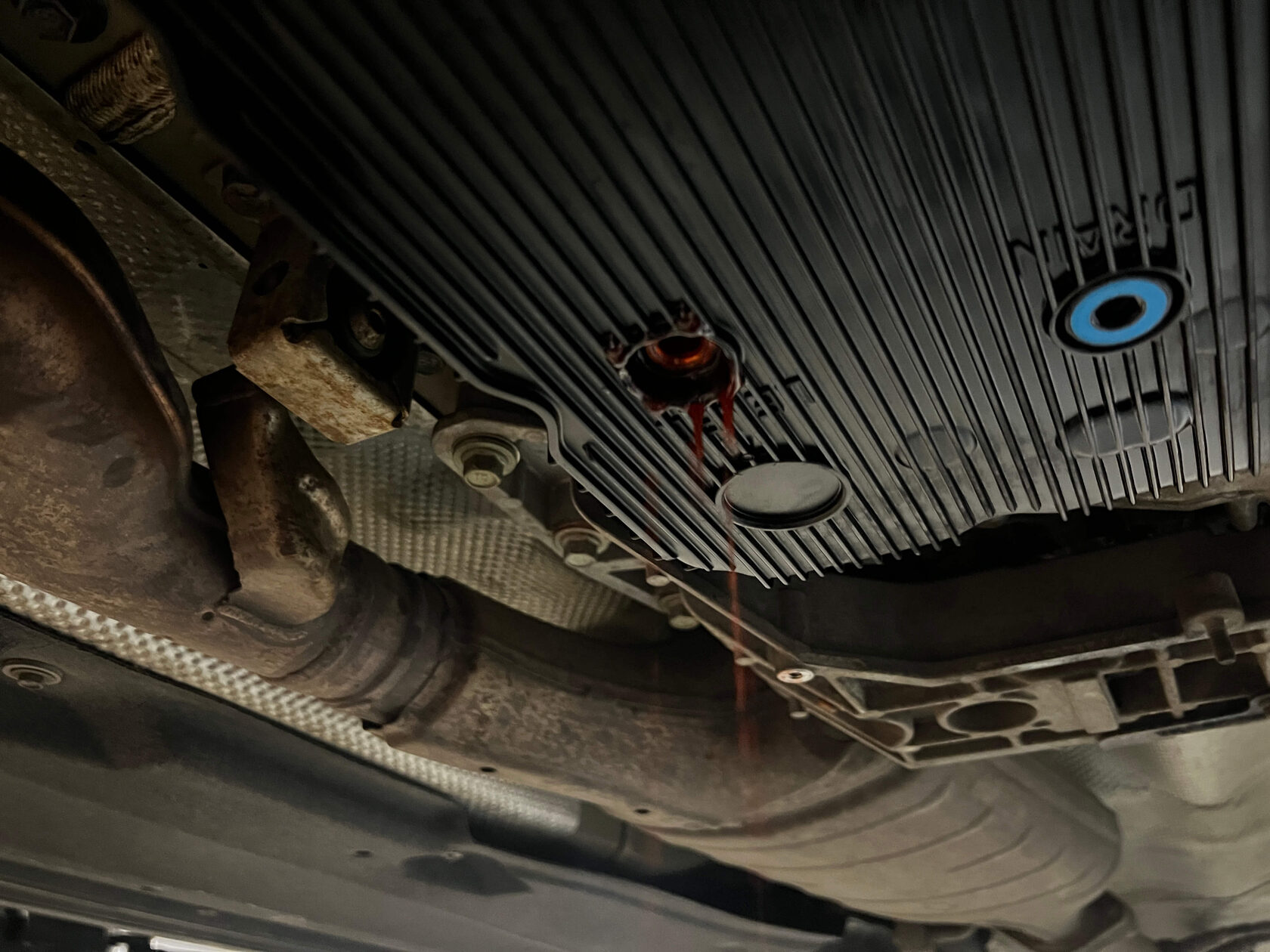 Выставление уровня масла в АКПП Genesis