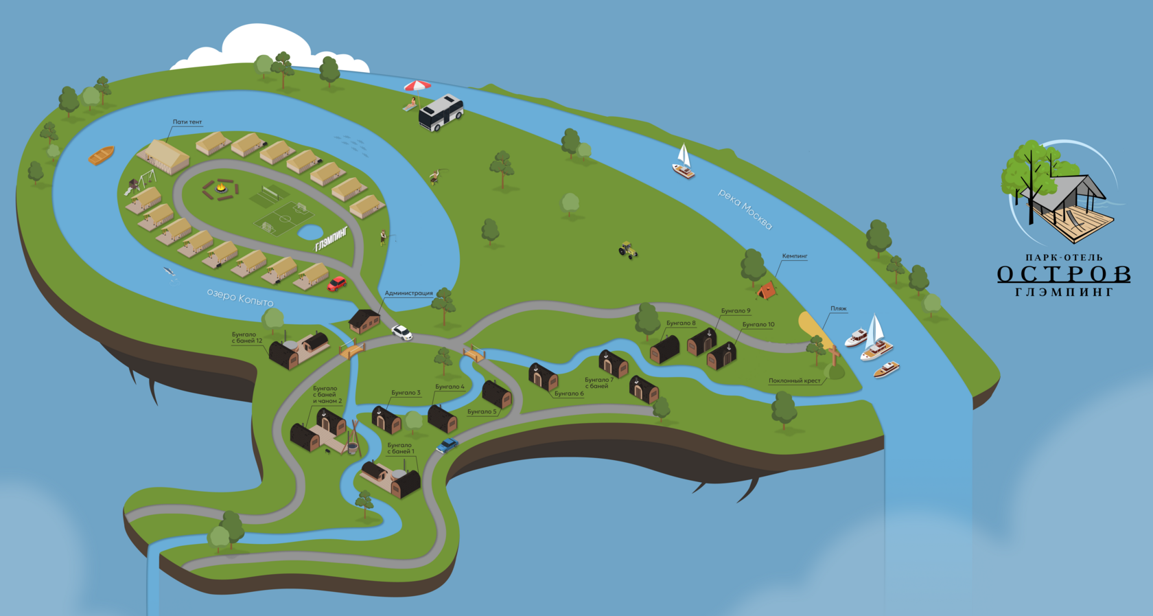 Карта глэмпинга