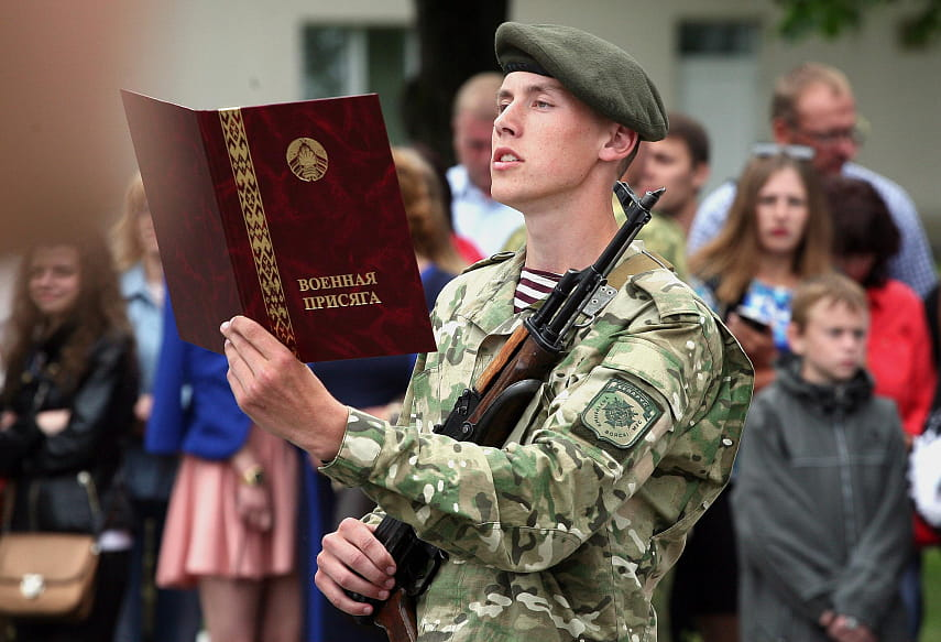 Беларусь поступит. Присяга. Воинская присяга. Внутренние войска Белоруссии. Военная присяга внутренних войск.