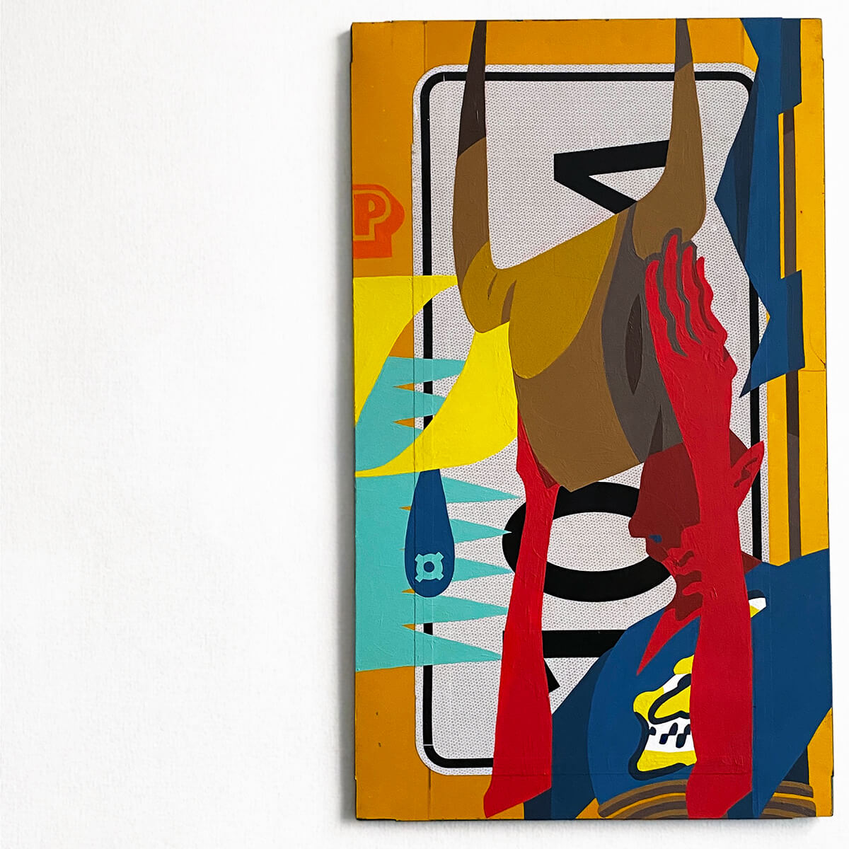 Графика на дорожных знаках. Автор Алексей Бархан.