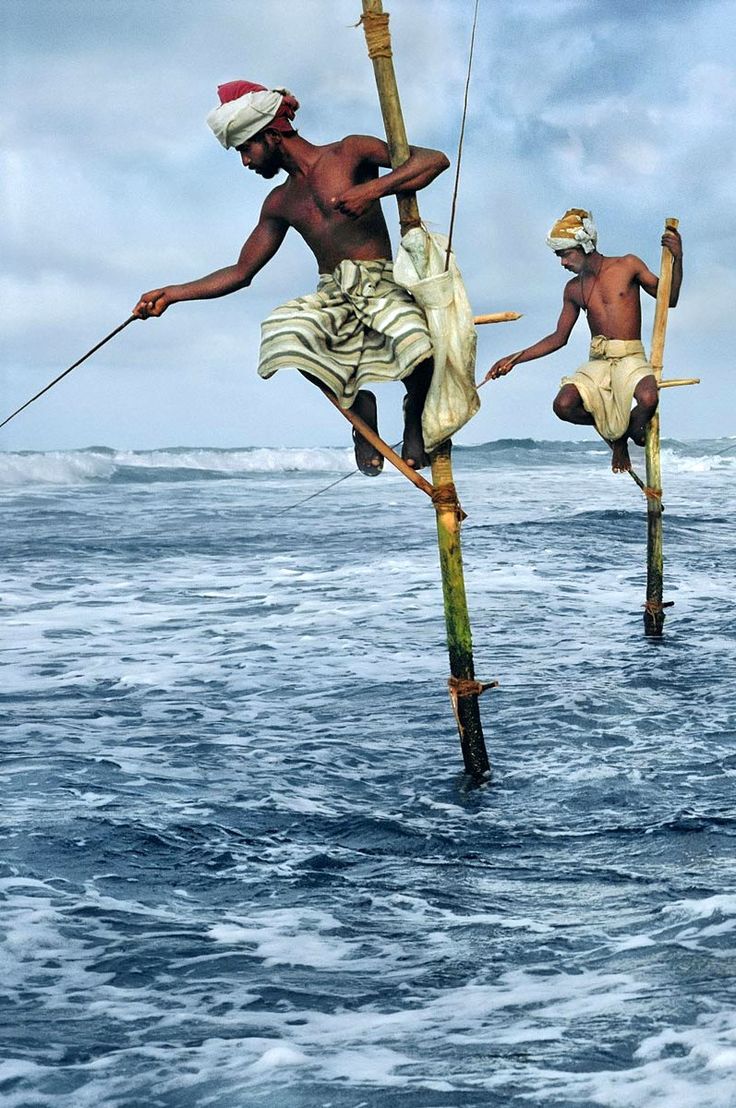 Рыбаки на Шри Ланке