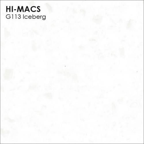 HI-MACS G113 Iceberg – чистота и величие ледяной безмятежности в акриловом камне