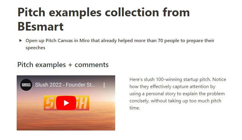 Pitch Structuring Guide Template