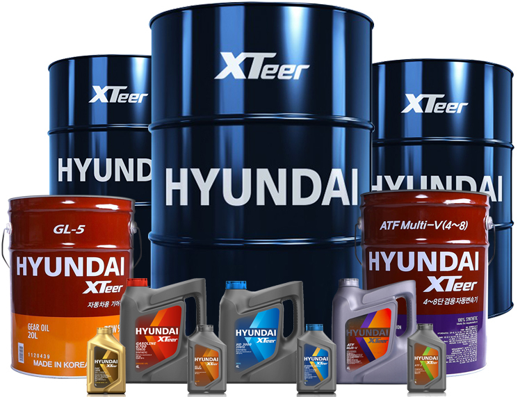 Оригинальные масла Hyundai XTeer (Ю. Корея)