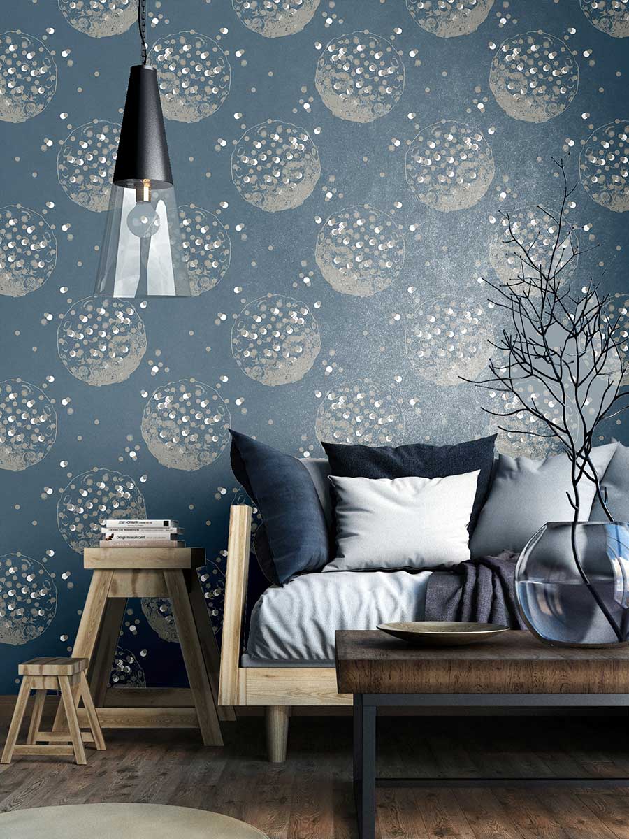 Дизайнерские фотообои с графикой Метеориты купить в интернет магазине ...