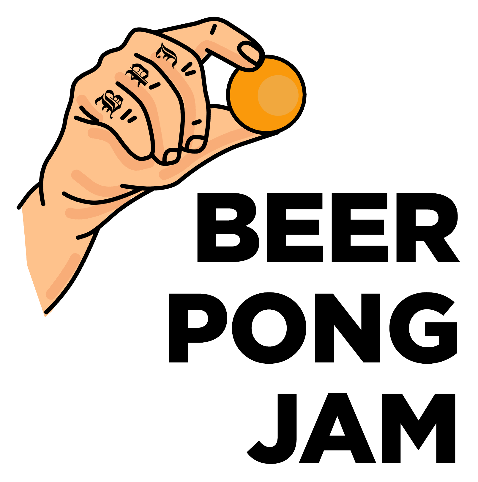 Логотип Beer Pong Jam