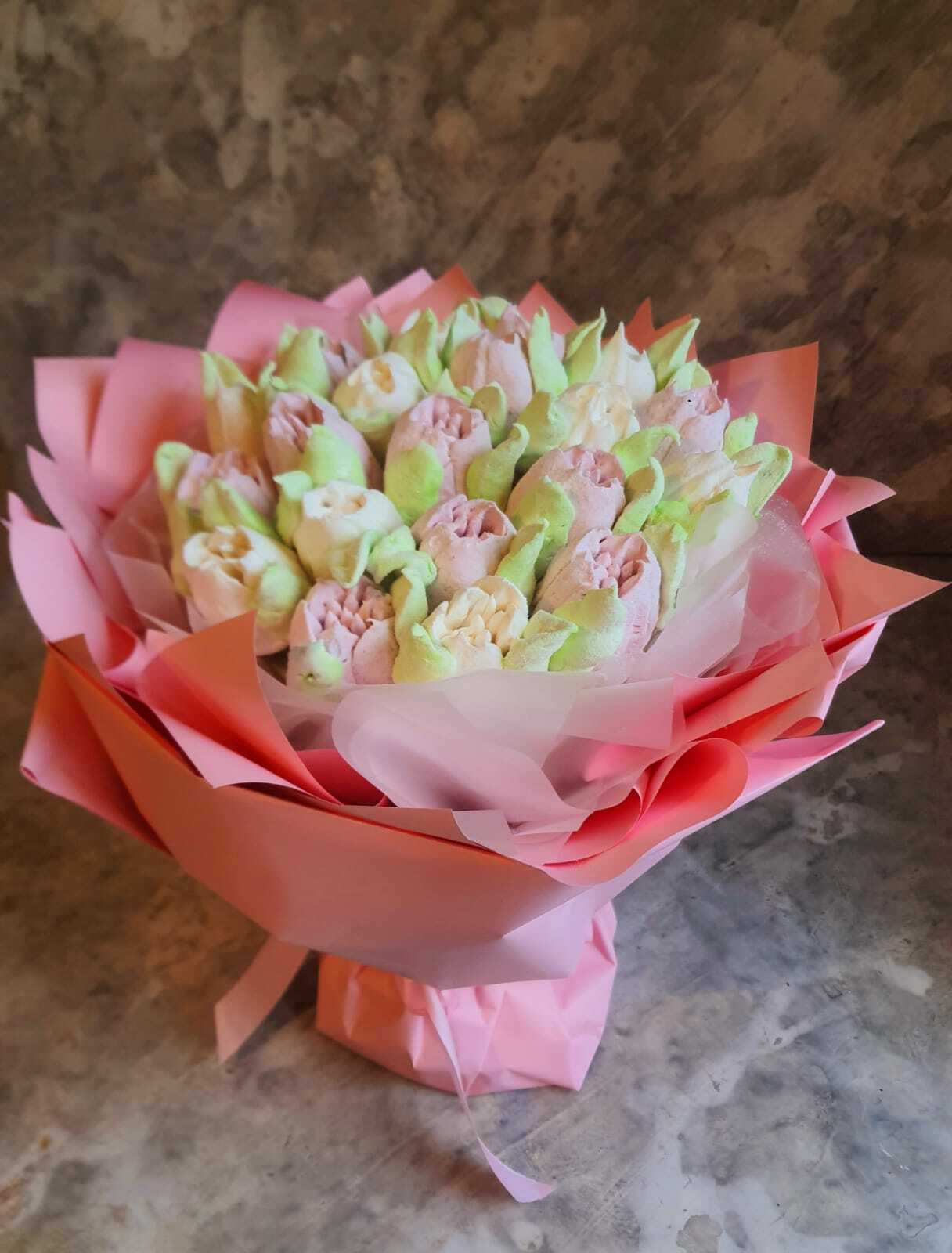 Зефирные букеты