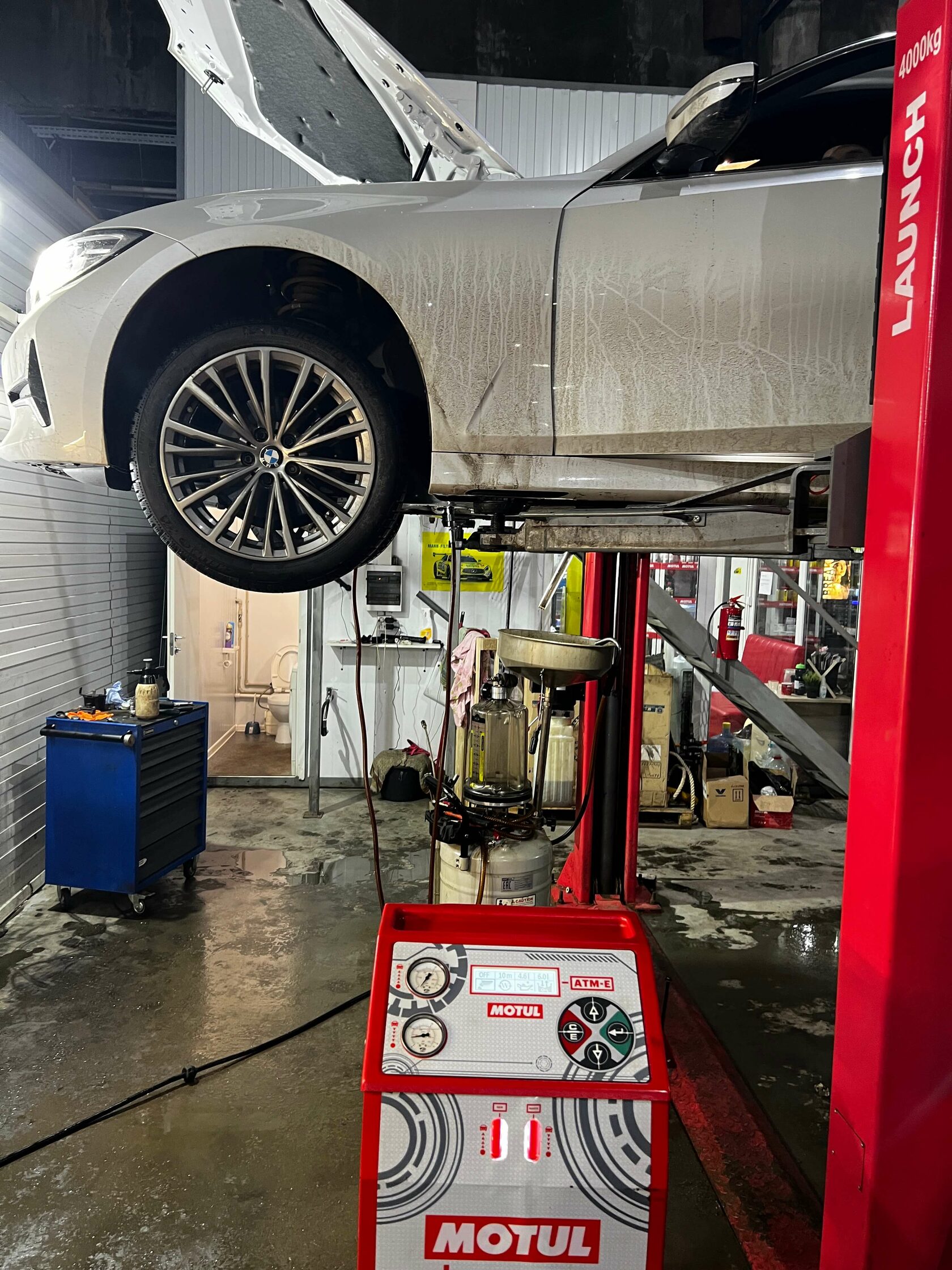 Результат замены масла BMW G20