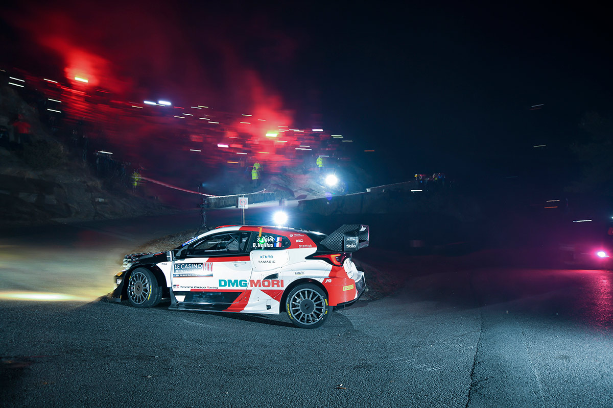Себастьен Ожье и Бенжамен Вейя, Toyota GR Yaris Rally1, ралли Монте-Карло 2022