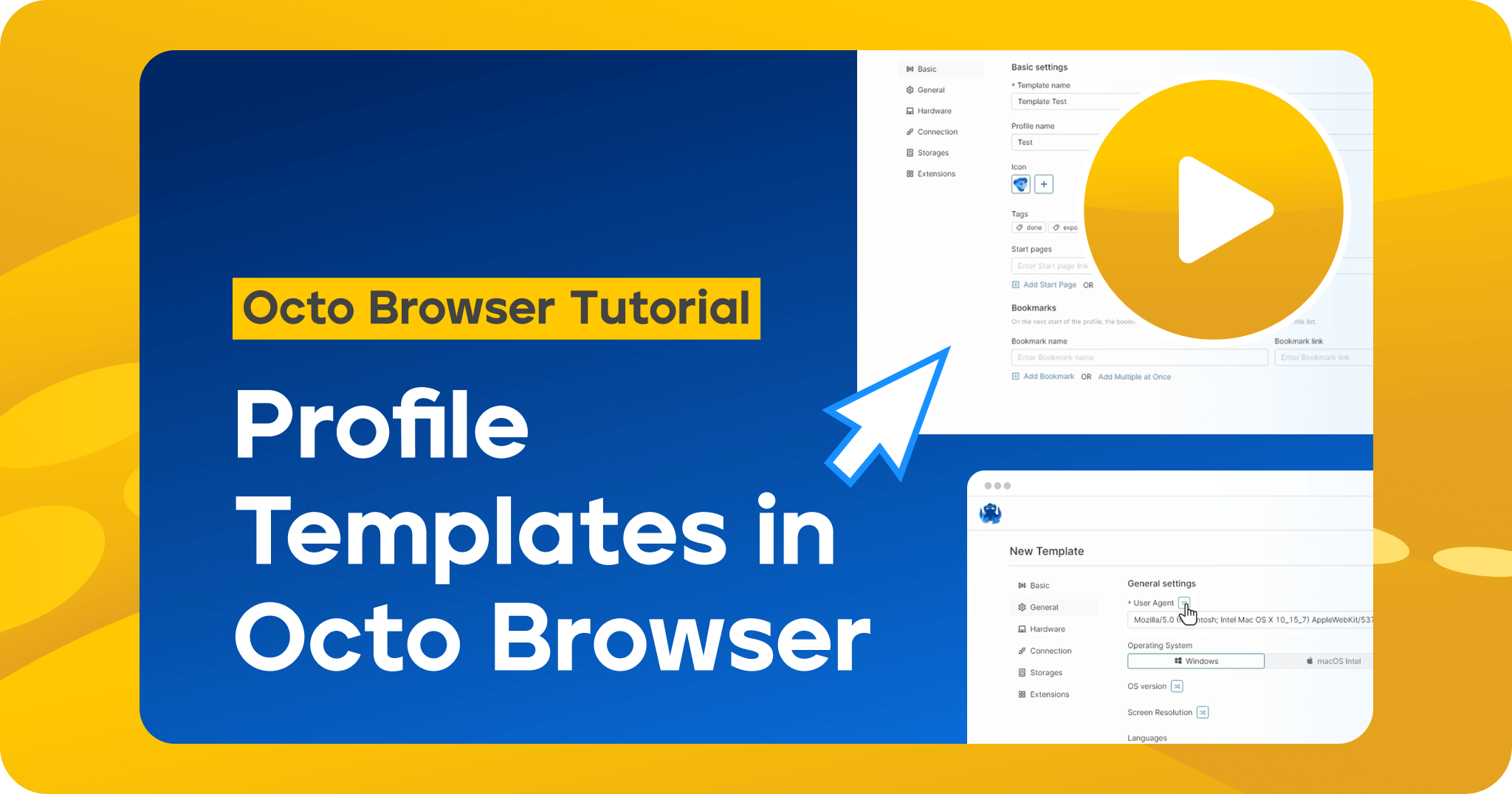How to Create Profile Templates in Octo Browser | Octo Browser Tutorial