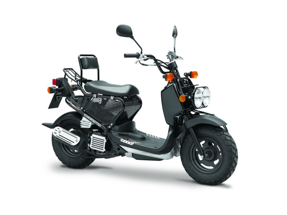 Honda zoomer с пассажиром