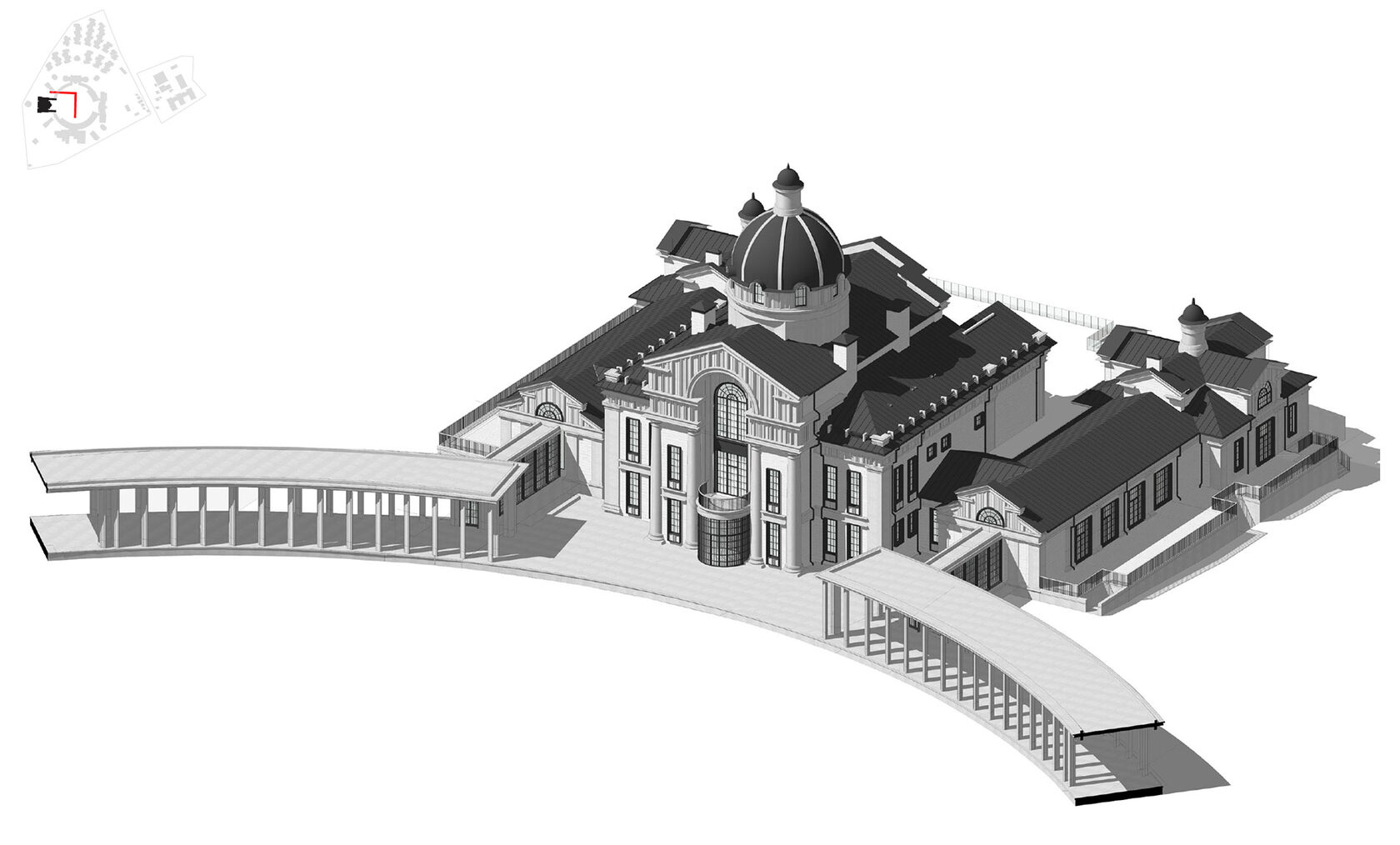 Berezhki. Five-star hotel and recreation complex