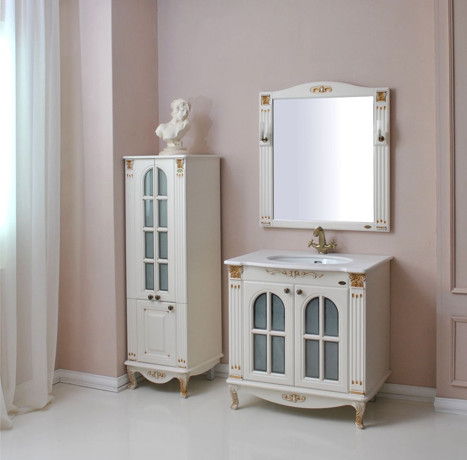 Мебель для ванной атолл барселона. Мебель атолл александрия. Atoll мебель для ванной. Тумба atoll "флоренция", 905*750*560, ivory old (синяя патина). Ванный гарнитур классика.