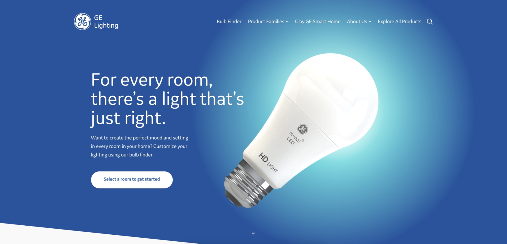 Пример главной страницы сайта