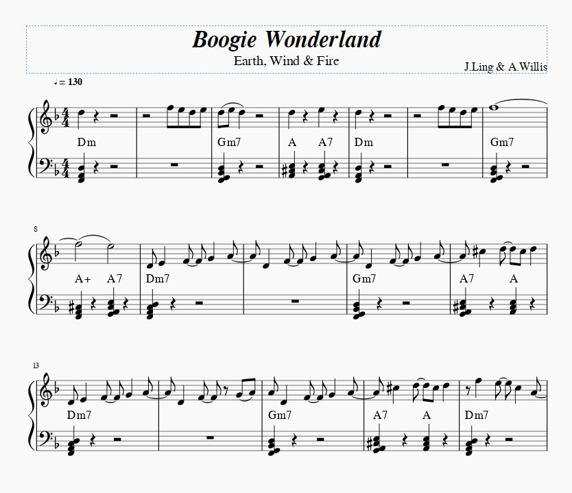 Boogie Wonderland
