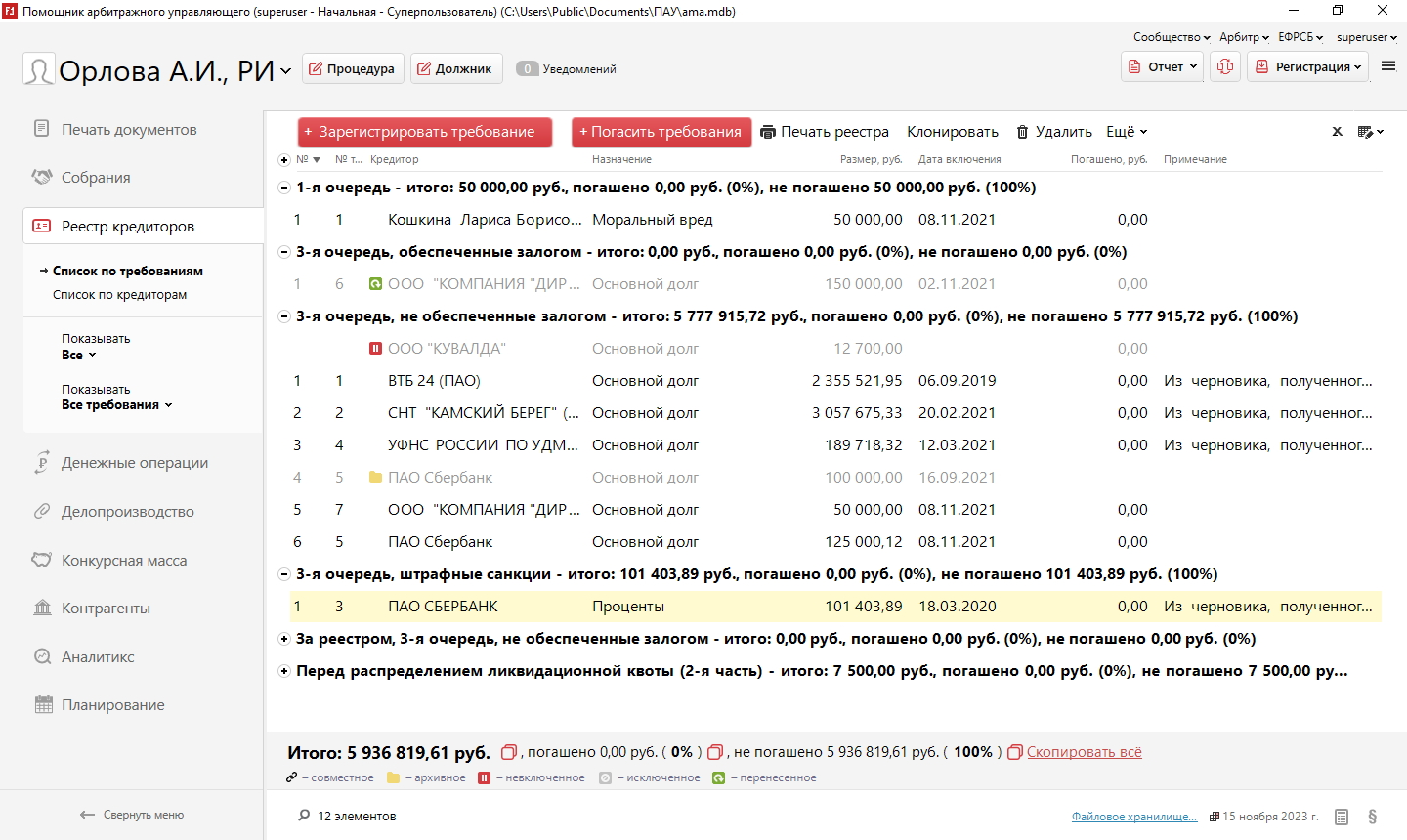 Помощник арбитражного управляющего (ПАУ)