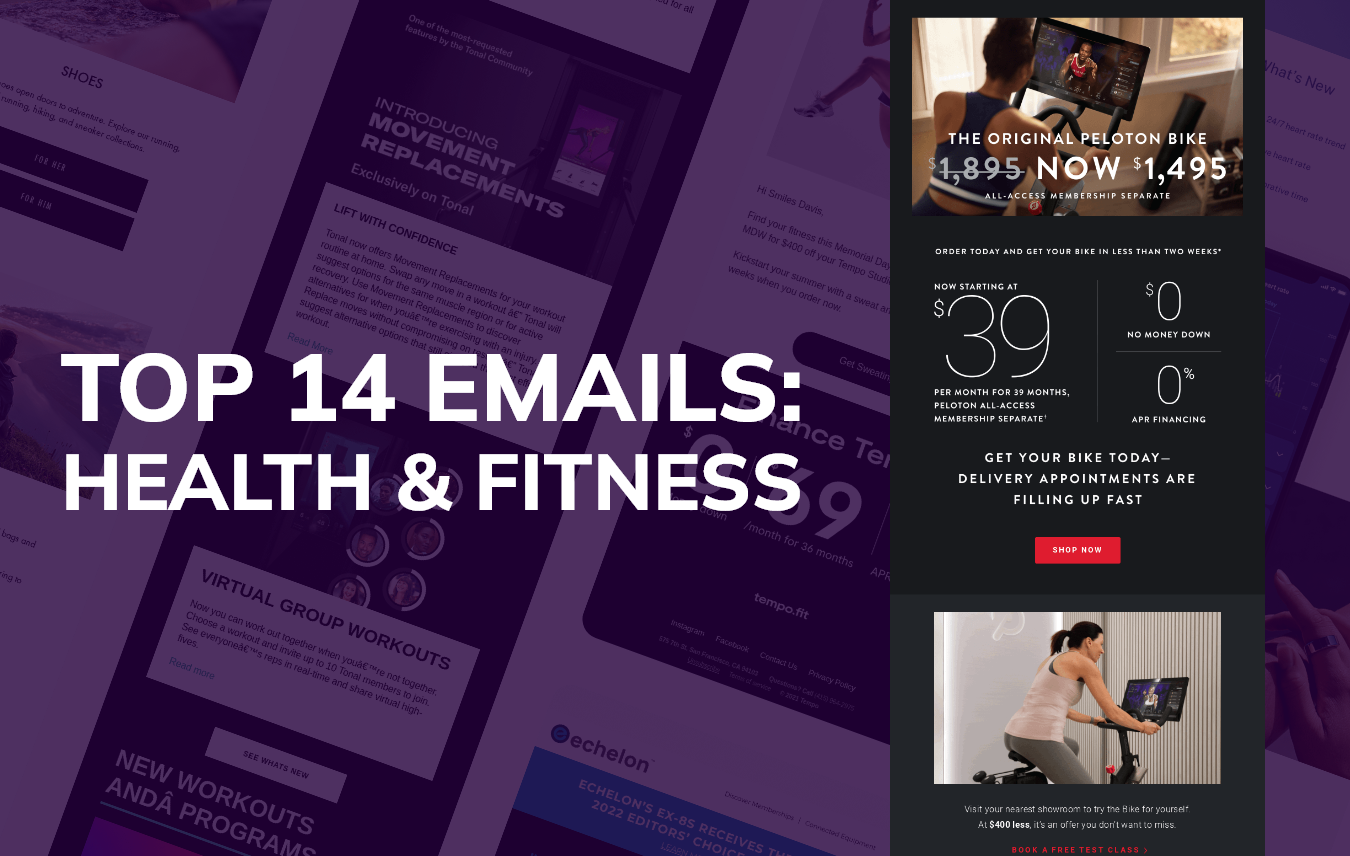 14 Best Fitness Emails