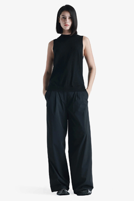 Пальто женское черное укороченное