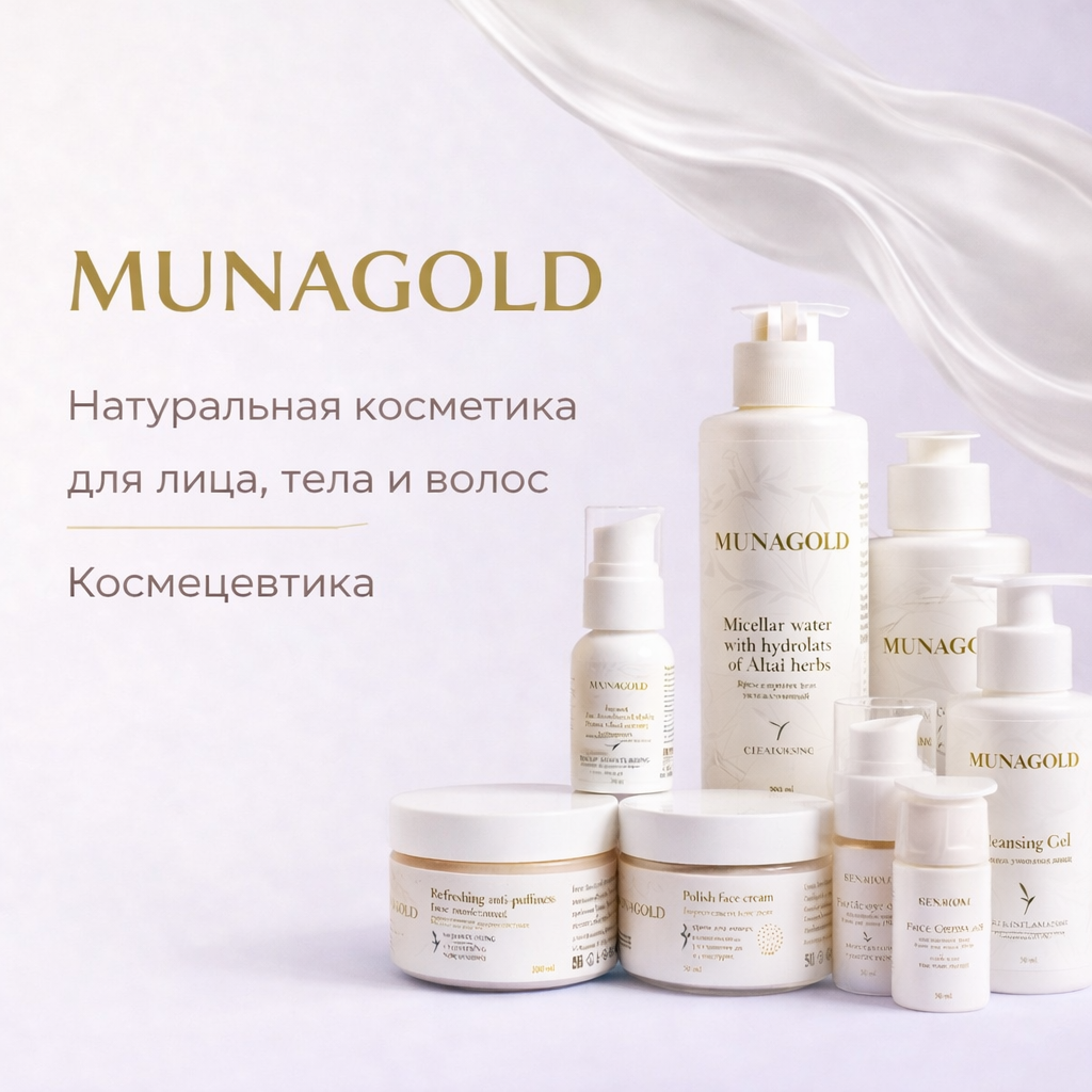 Косметическая линейка MUNAGOLD