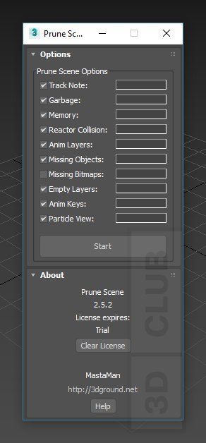 Prune scene 3ds max как установить