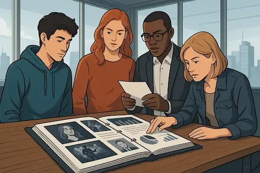 Упаковка творческого кейса под O-1