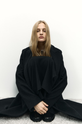 Пальто женское длинное