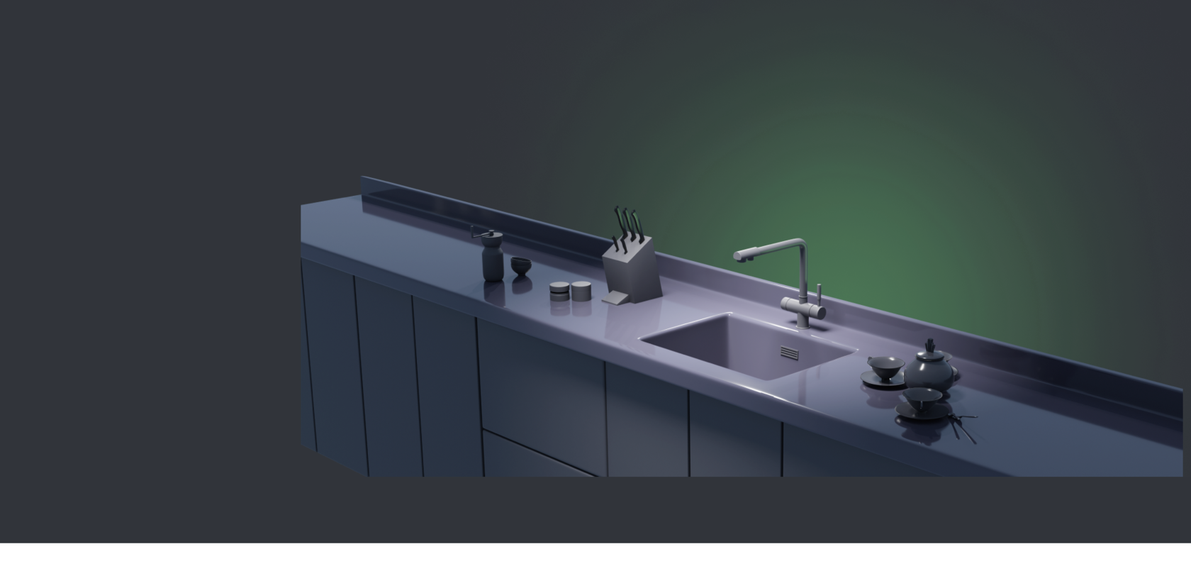 Приобретите франщизу по производству красивых каменных столешниц с влитыми мойками