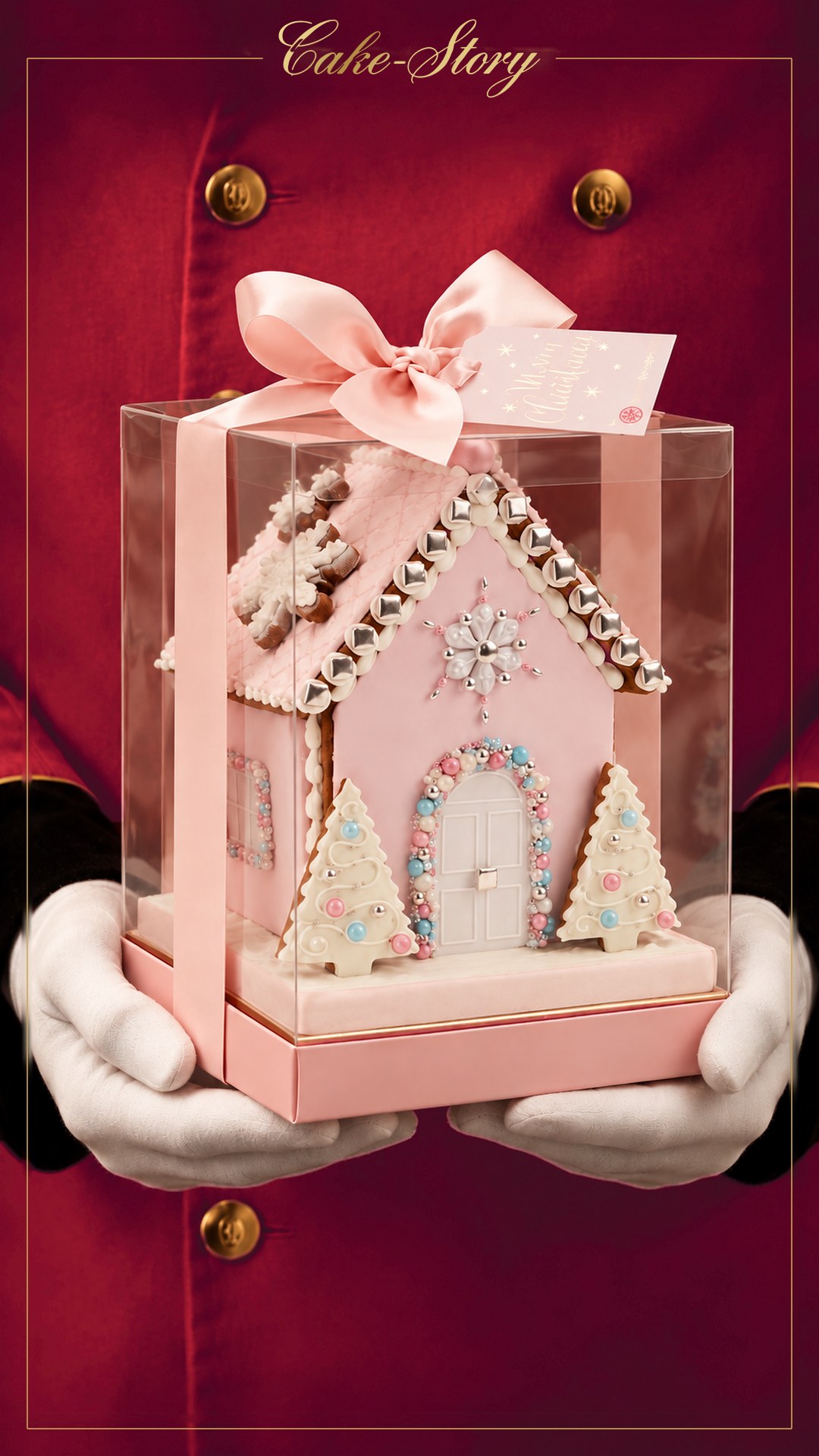 Пряничный домик в подарочной упаковке — Cake-Story